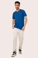 BCI COTTON V NECK T-SHIRT FOR MEN - Image 11
