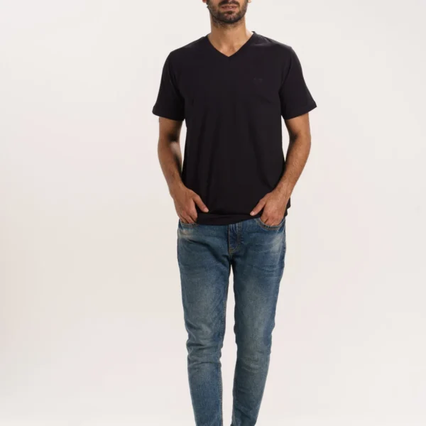 BCI COTTON V NECK T-SHIRT FOR MEN
