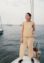Woven, Muslin, Organic, Sleeveless Top - Image 2