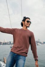 ORGANIC COTTON V NECK SWEAT SHIRT FOR MEN - Image 5