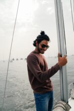 ORGANIC COTTON V NECK SWEAT SHIRT FOR MEN - Image 7