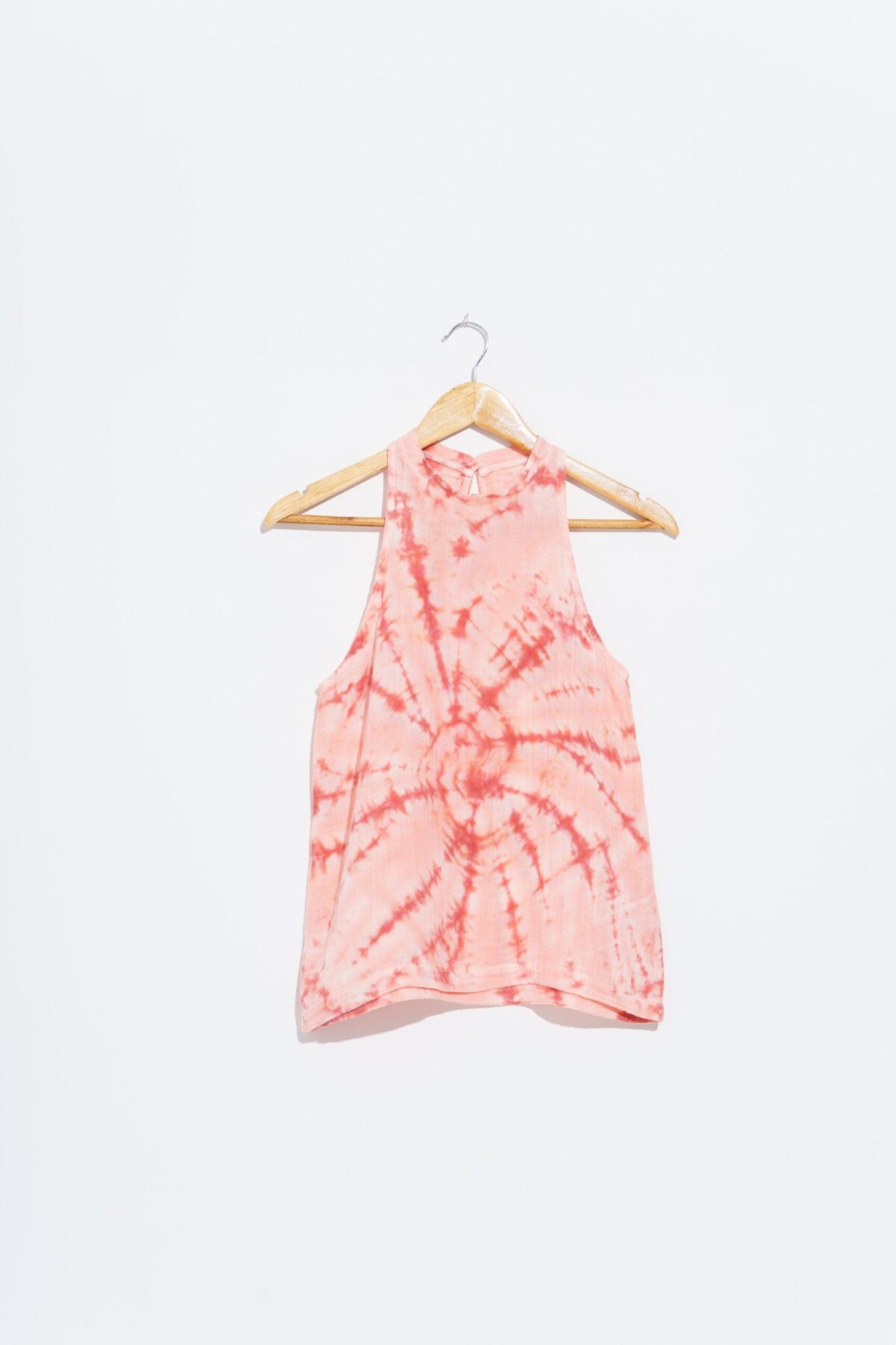 WOVEN, MUSLIN, ORGANIC, SLEEVELESS TOP - Image 2
