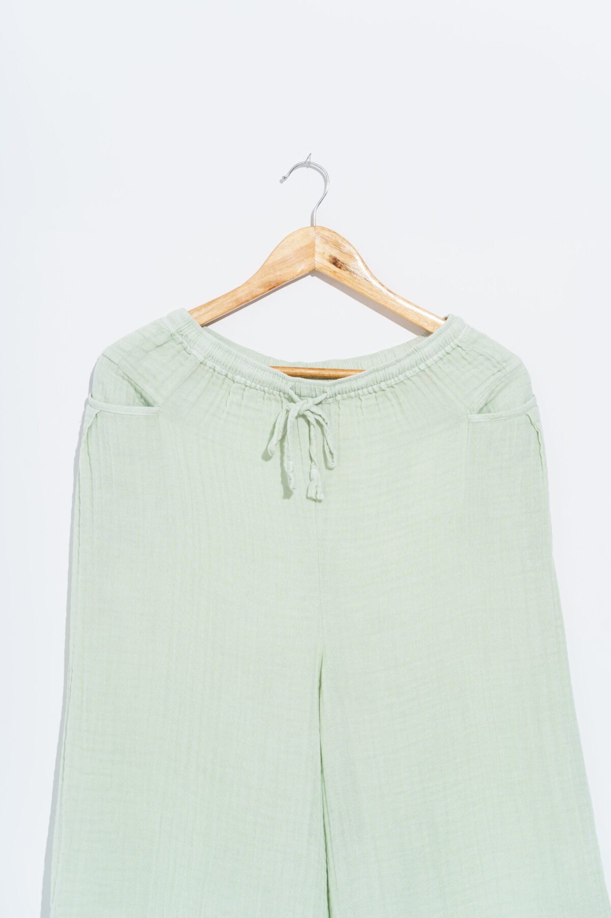 Woven Muslin, Organic, Capri Pant - Image 6