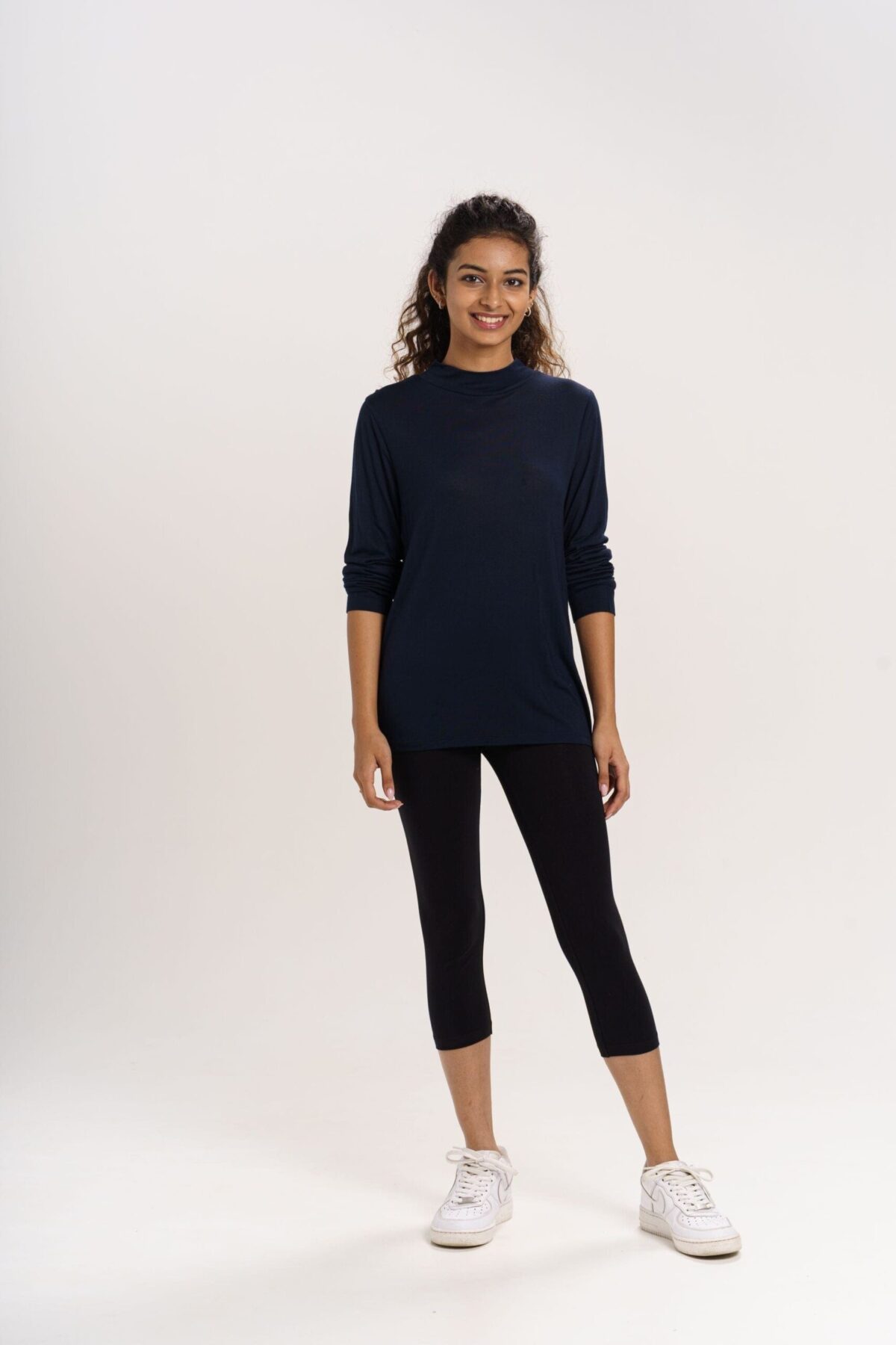 Modal Turtle Neck Tee - Image 1