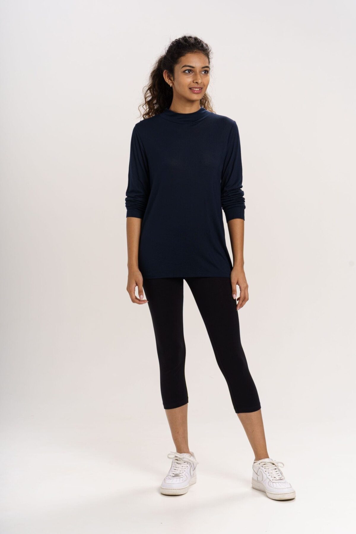 Modal Turtle Neck Tee - Image 2