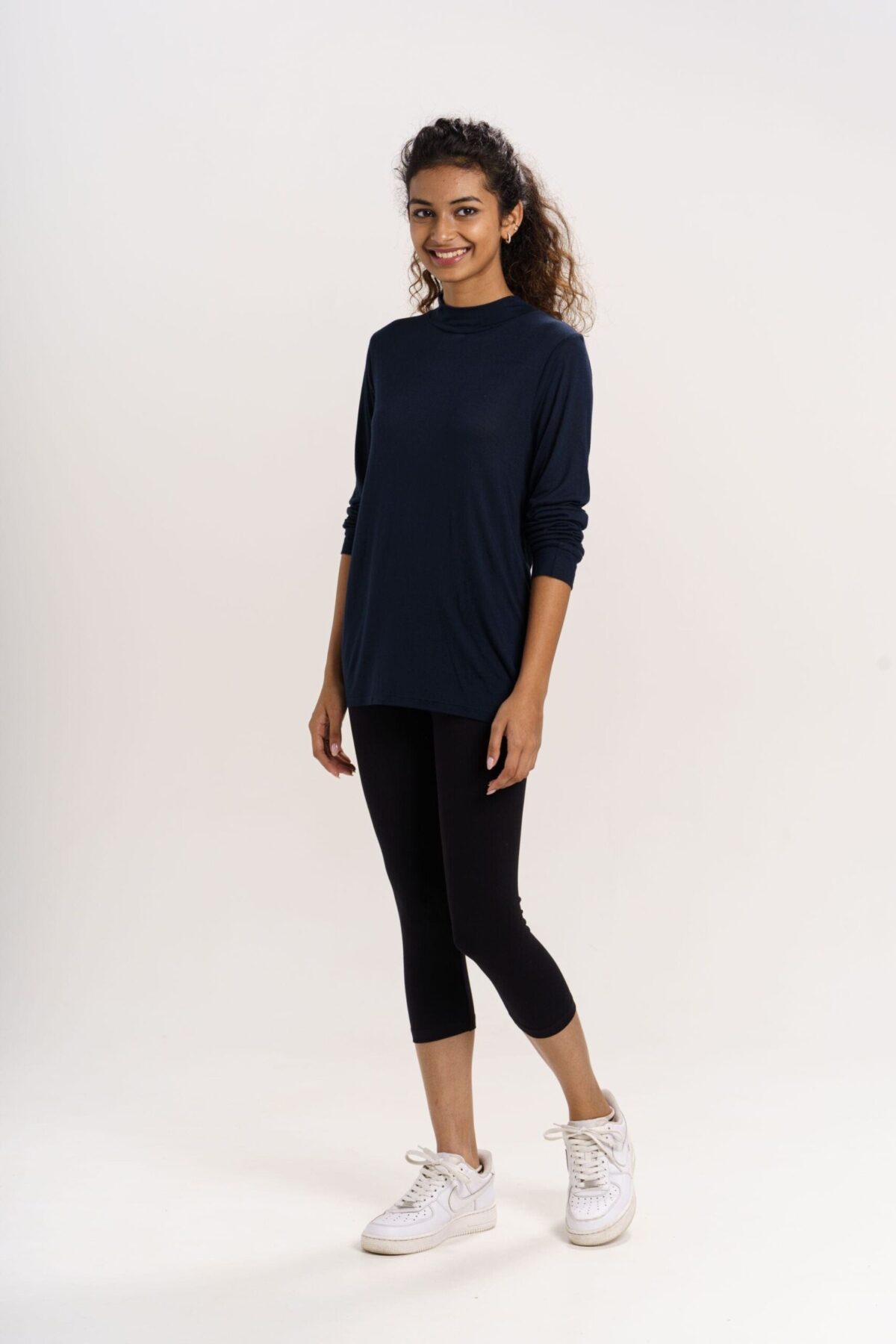 Modal Turtle Neck Tee - Image 3