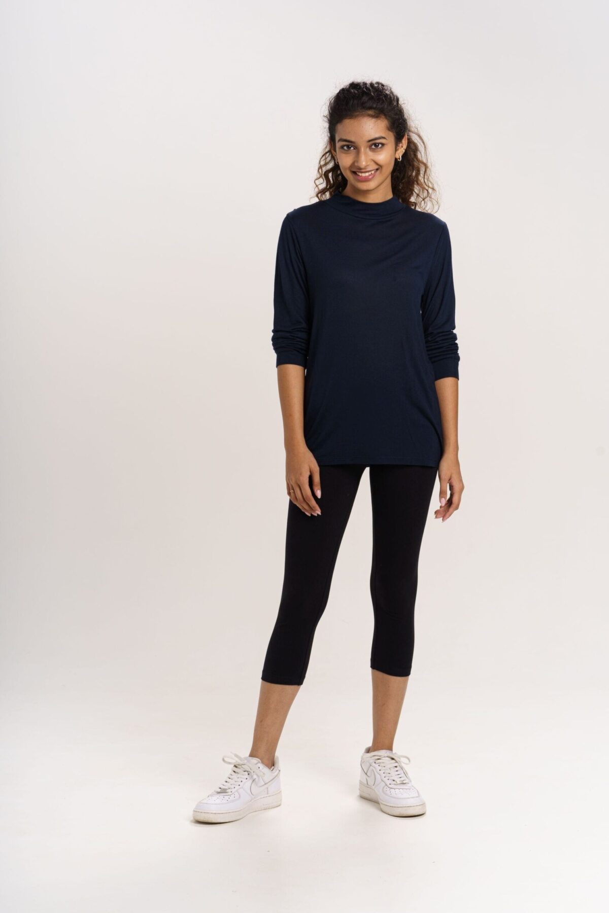 Modal Turtle Neck Tee - Image 4