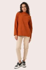 HIGH NECK SWEATER