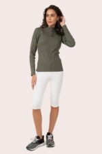 SUPIMA RIB LONGSLEEVE TOP
