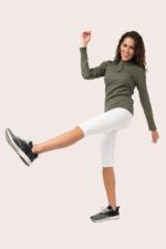 ORGANIC COTTON CYCLING TIGHTS - Image 4