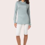 Modal Turtle Neck Tee with Abacuss Color