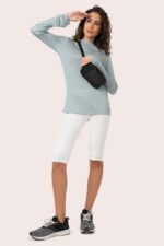 Modal Turtle Neck Tee with Abacuss Color - Image 3