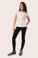 LINEN JERSEY TOP with Natural Color - Image 4