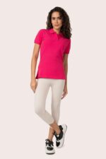 ORGANIC COTTON COLLAR SHIRT with BEETROOT PURPLE COLOR