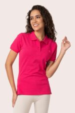 ORGANIC COTTON COLLAR SHIRT with BEETROOT PURPLE COLOR - Image 3