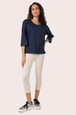 ORGANIC COTTON CROPPED T-SHIRT