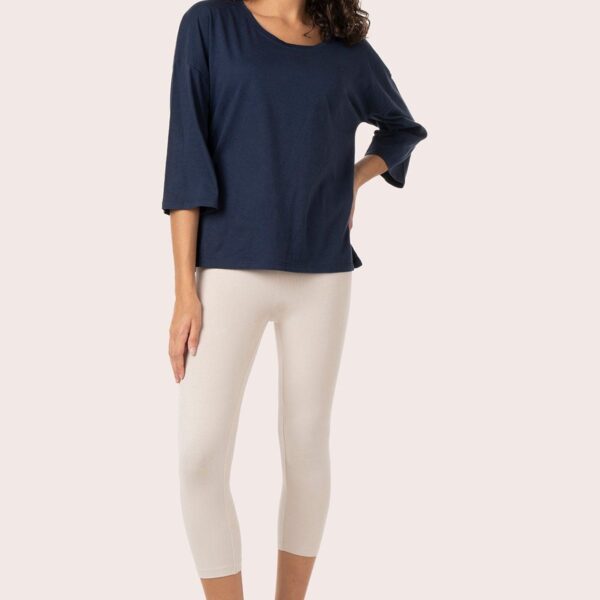 ORGANIC COTTON CROPPED T-SHIRT