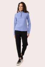 ORGANIC COTTON HALF ZIP PULL OVER - Image 8