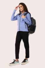 ORGANIC COTTON FULL ZIP HOODIE WITH POCKET - Image 8