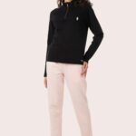 ORGANIC COTTON HALF ZIP PULL OVER