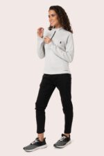 ORGANIC COTTON HALF ZIP PULL OVER - Image 5