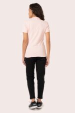 ORGANIC COTTON COLLAR SHIRT with SEASHELL PINK COLOR - Image 4