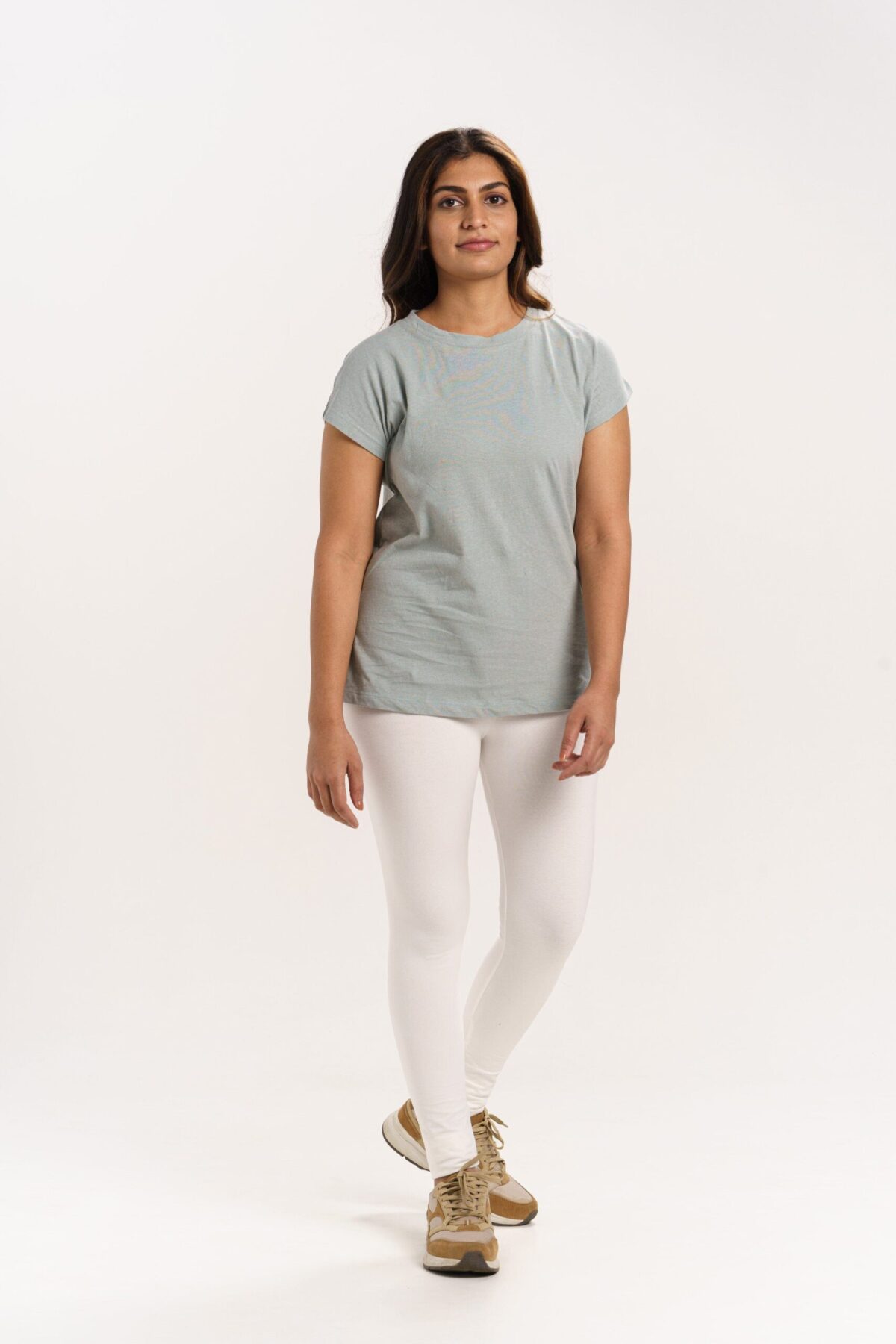 LINEN JERSEY TOP - Image 1