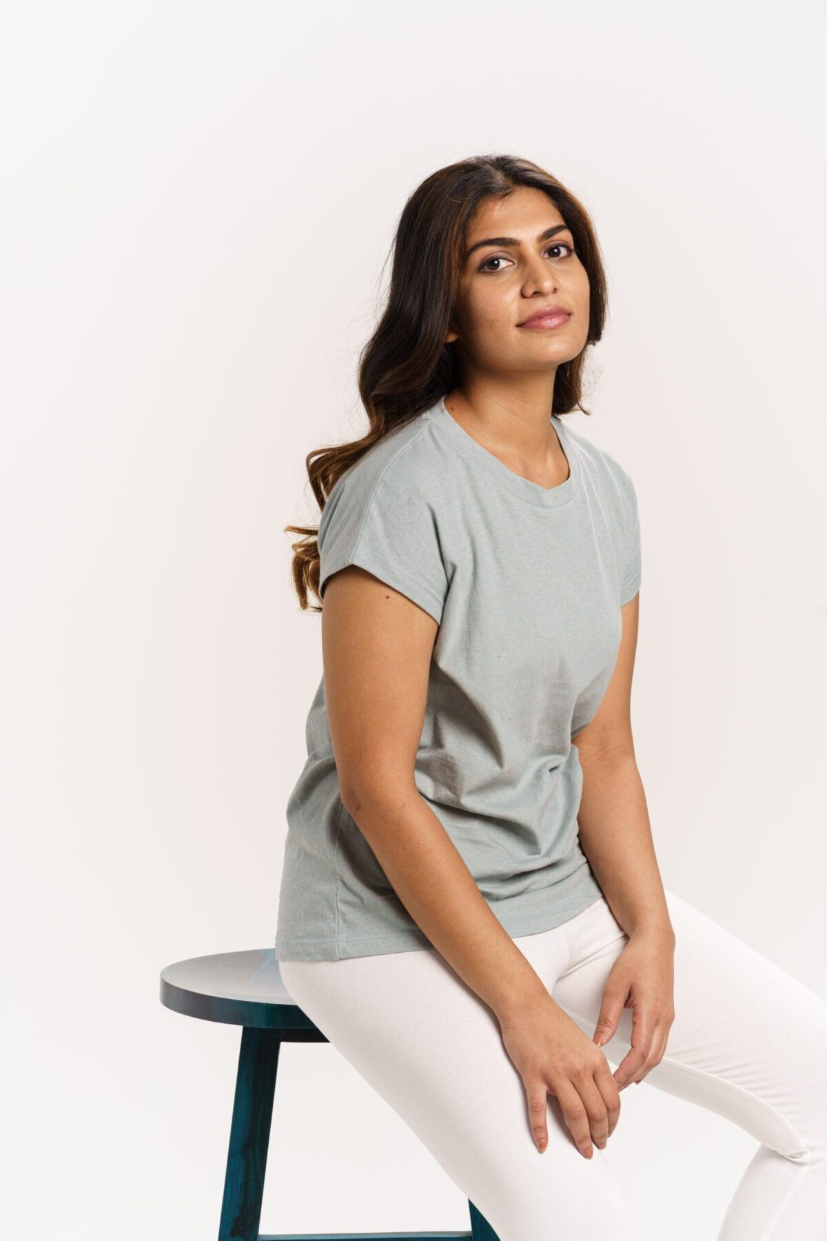 LINEN JERSEY TOP - Image 5