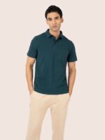 SUPIMA COTTON POLO WITH TAILORED COLLAR SHIRT AND POCKET - Image 8