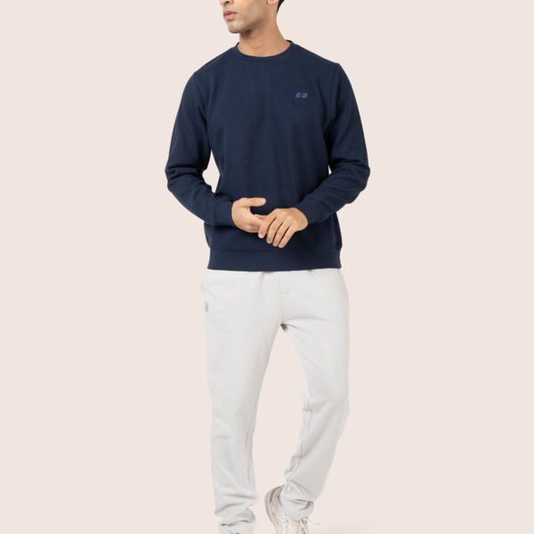 ORGANIC COTTON OTTOMAN RIB SWEAT SHIRT