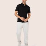 BCI COTTON POLO WITH TAILORED COLLAR SHIRT