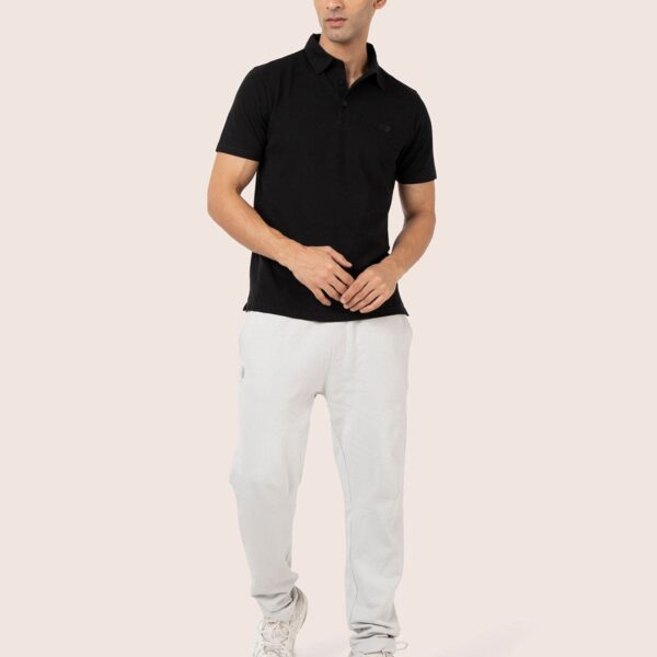 BCI COTTON POLO WITH TAILORED COLLAR SHIRT