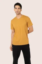 BCI COTTON V NECK T-SHIRT FOR MEN - Image 15