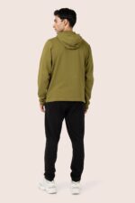 ORGANIC COTTON FULL ZIP HOODIE WITH POCKET - Image 3
