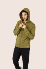 ORGANIC COTTON FULL ZIP HOODIE WITH POCKET - Image 4