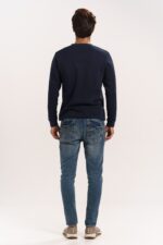 ORGANIC COTTON V NECK SWEAT SHIRT FOR MEN - Image 2