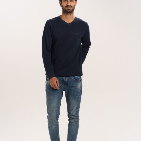 ORGANIC COTTON V NECK SWEAT SHIRT FOR MEN