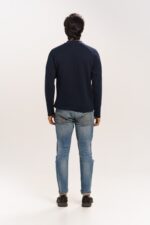 ORGANIC COTTON RAGLAN ZIPPER SWEATER - Image 2