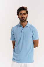 BCI COTTON POLO TAILORED COLLAR WITH POCKET - Image 4