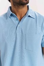 BCI COTTON POLO TAILORED COLLAR WITH POCKET - Image 3