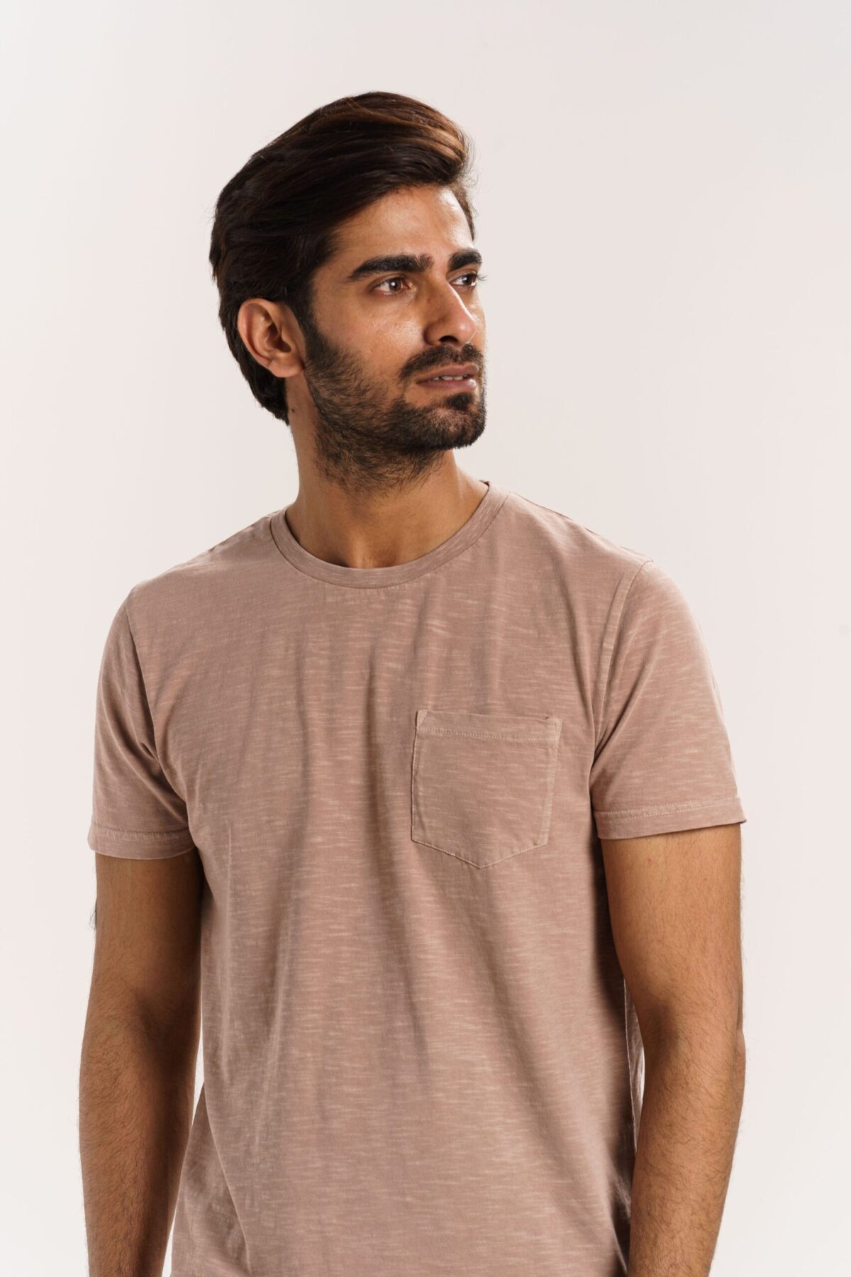 Organic Cotton Slub Washed Out Tee - Image 3