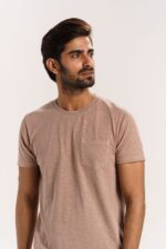 Organic Cotton Slub Washed Out Tee - Image 3