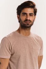 Organic Cotton Slub Washed Out Tee - Image 4