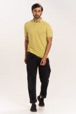 ORGANIC COTTON PIQUE COLLAR SHIRT