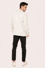 ORGANIC COTTON HALF ZIP PULL OVER - Image 5