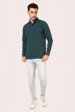 SUPIMA LONG SLEEVE POLO - Image 6