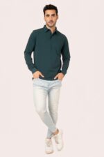 SUPIMA LONG SLEEVE POLO - Image 8