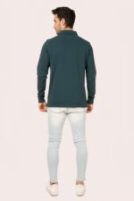 SUPIMA LONG SLEEVE POLO - Image 7