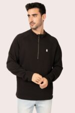 ORGANIC COTTON HALF ZIP PULL OVER - Image 10