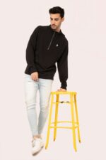 ORGANIC COTTON HALF ZIP PULL OVER - Image 12